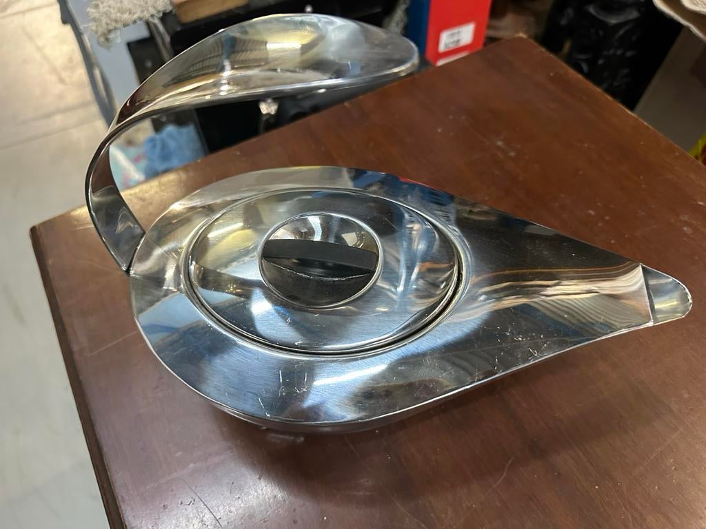 Bodum CJ Jorgensen theepot/fluitketel - Zilver, Theepot/fluitketel, Gebruikt, Zilver, Bodum