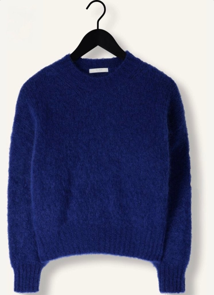 Als nieuw! By Bar dames trui blauw, ‘Sonny’, maat M, Blauw, Ophalen of Verzenden, Zo goed als nieuw, Maat 38/40 (M)