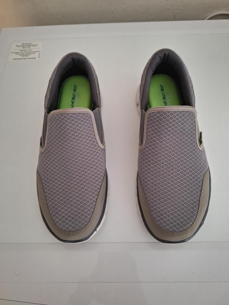 Skechers instappers, grijs, maat 39,5, Skechers, Instappers, Ophalen of Verzenden, Zo goed als nieuw