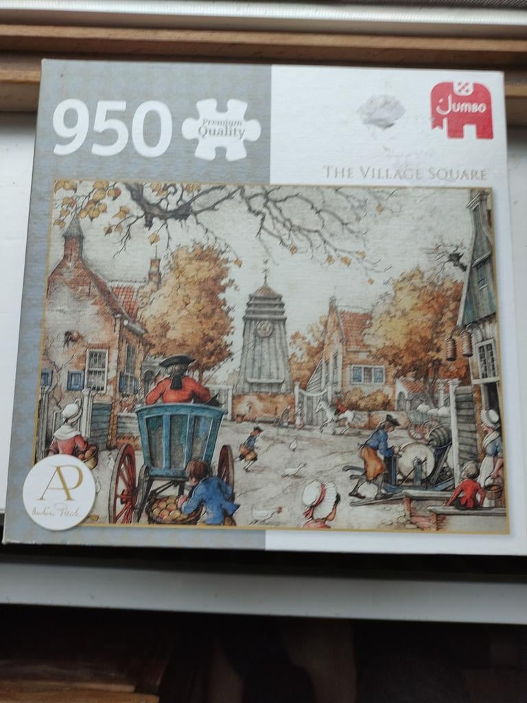Anton Pieck Puzzel: The Village Square (950 stukjes), Hobby en Vrije tijd, Ophalen of Verzenden