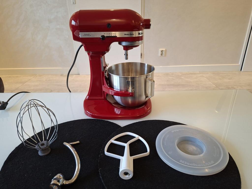 Nieuwe KitchenAid Heavy Duty Keukenmachines 5KPM5EER, Witgoed en Apparatuur, Keukenmixers, 4 liter of meer, Ophalen of Verzenden