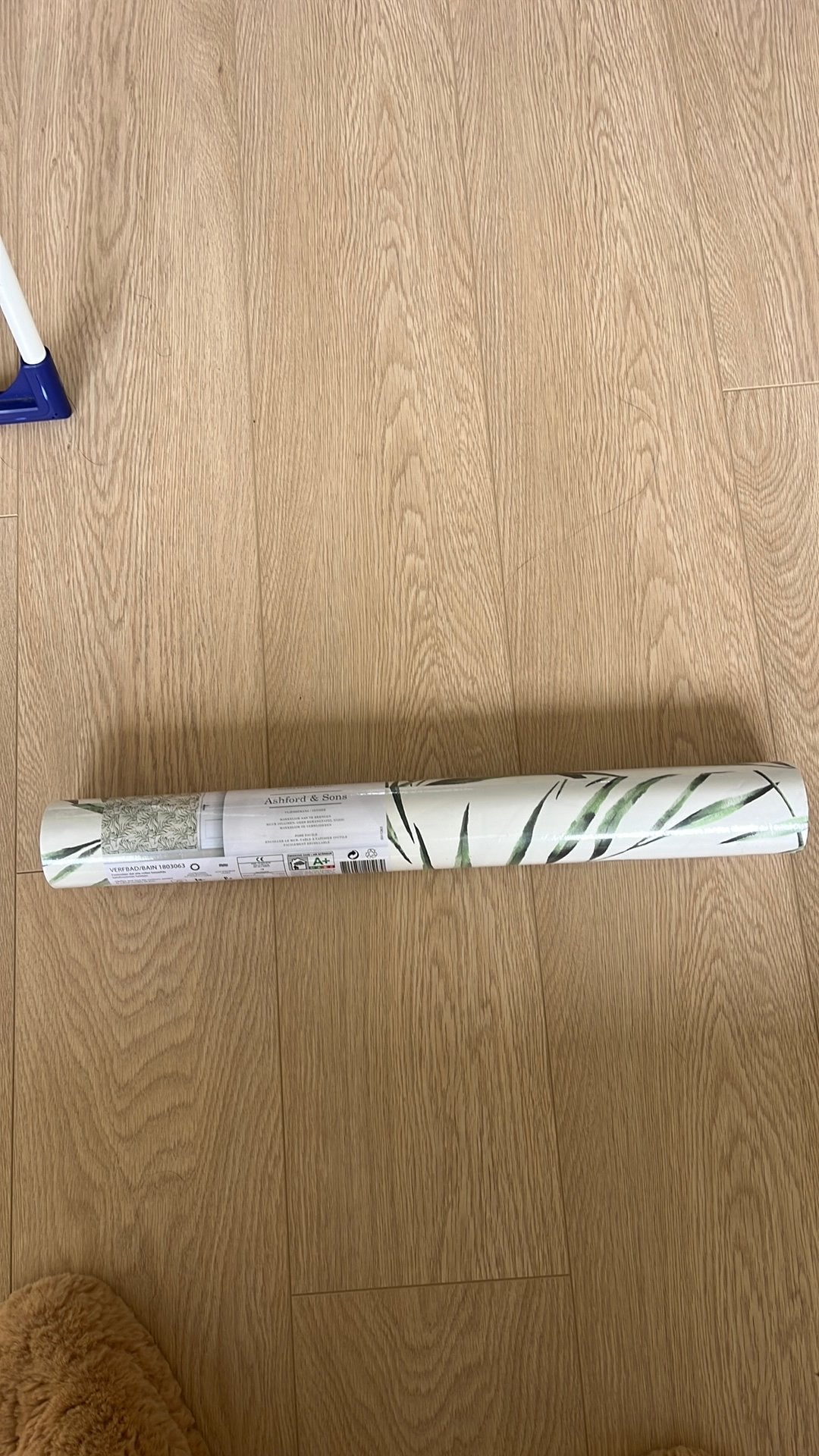 Titel: Ashford & Sons botanisch vliesbehang – groen, Ophalen, Groen