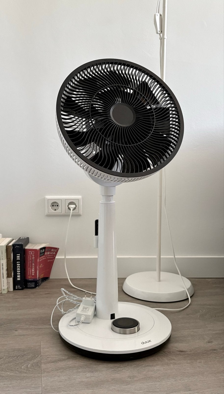 Duux Whisper White Fan, Ophalen of Verzenden, Zo goed als nieuw, Statiefventilator
