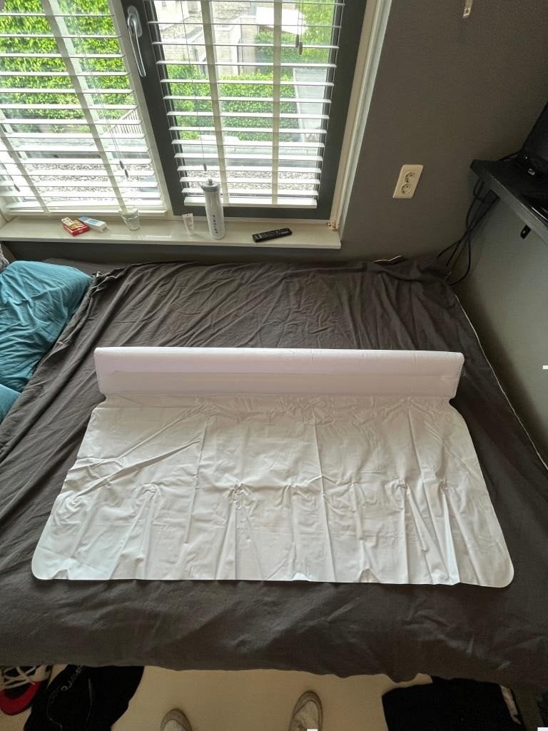 Bedrand opblaasbaar met flap – 120cm – bedhekje – bedbumper, Ophalen of Verzenden, Overige typen