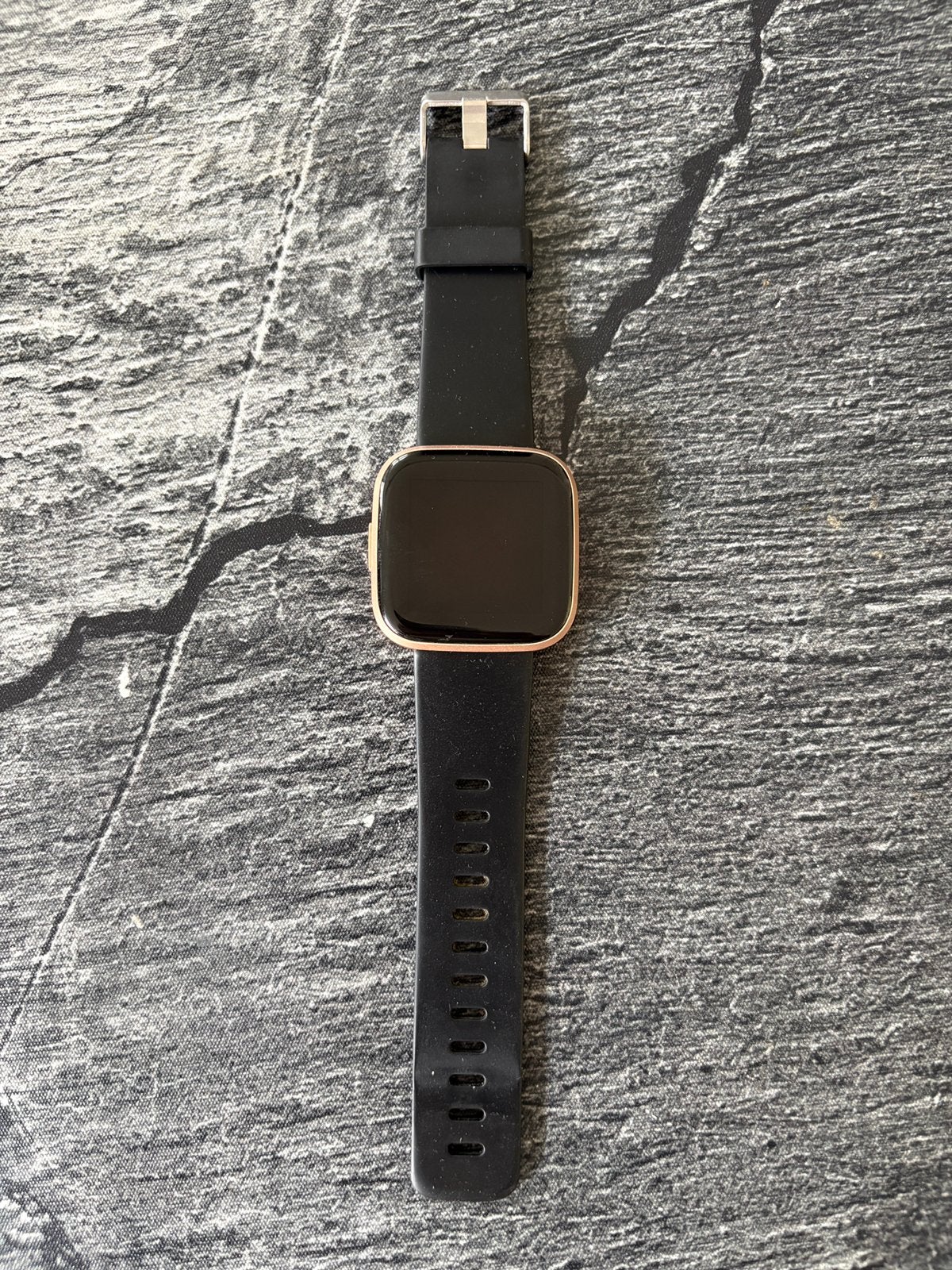 Fitbit Versa 2 Roségoud Smartwatch + 2 bandjes + oplader, Hartslag, IOS, Ophalen of Verzenden, Zo goed als nieuw