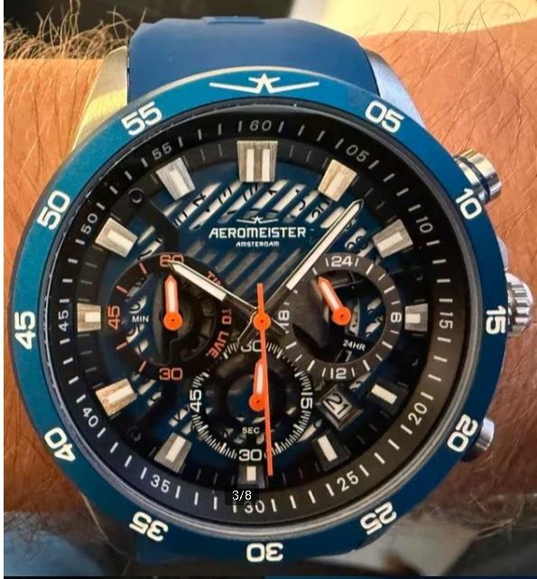 Laatste Aeromeister Driver herenhorloge, Nieuw, Ophalen of Verzenden, Vascostore@yahoo.co.uk, Uno
