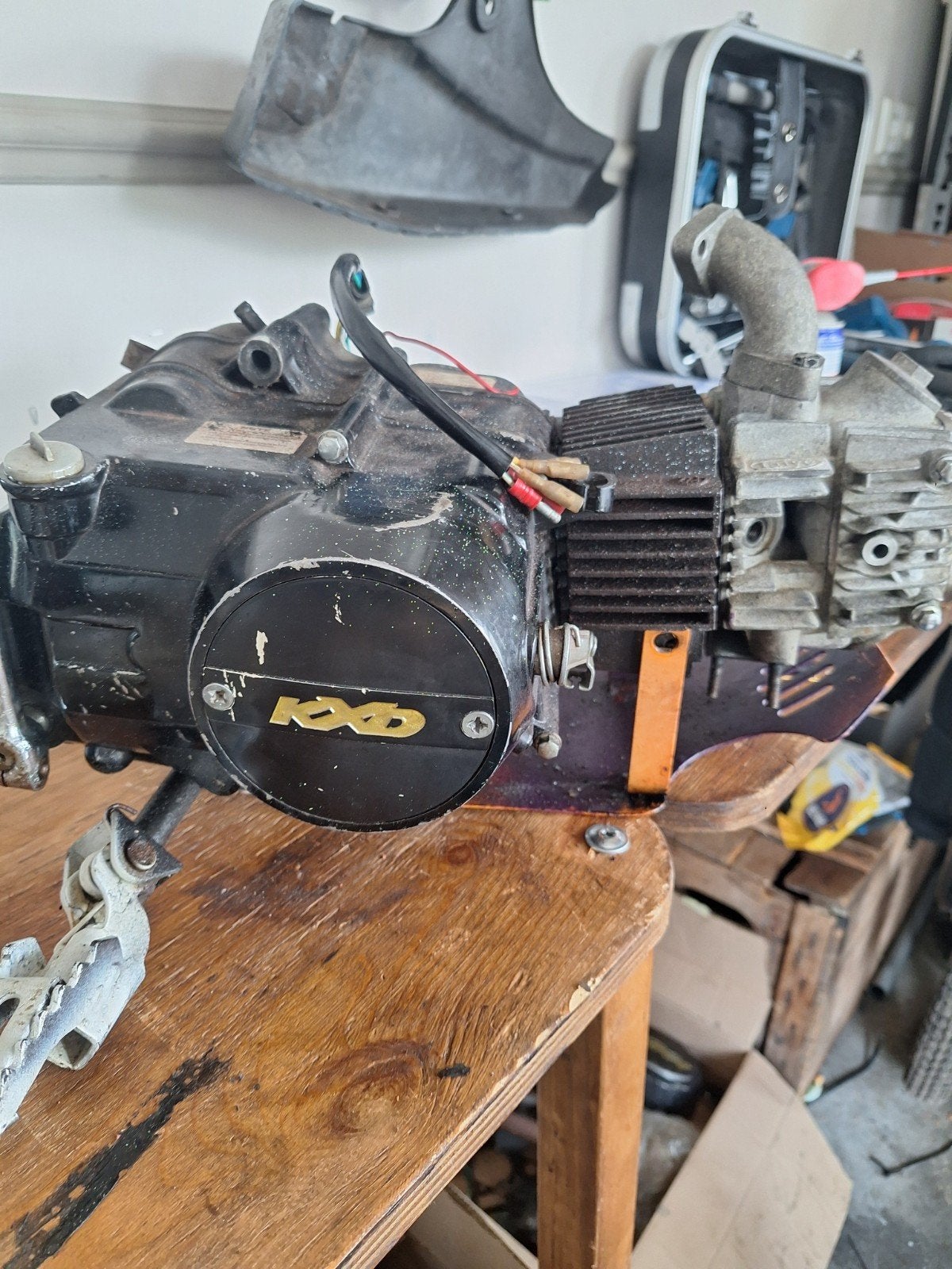 Pitbike 125cc blok - Ruilen tegen Tomos blok, Ophalen of Verzenden, Gebruikt, Blok, Onbekend
