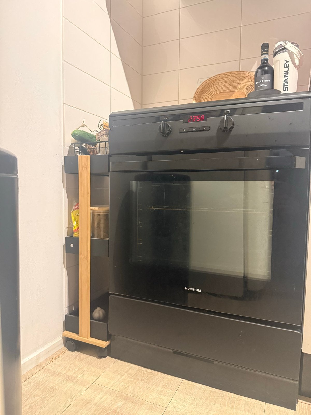 Inventum Vrijstaand Inductie Fornuis met Oven, Ophalen, Gebruikt, 60 cm of meer, 4 kookzones