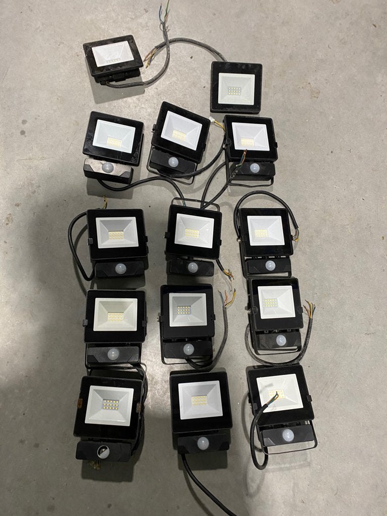 Heel veel defecte led lampen, Ophalen, Gebruikt, Overige fittingen, Glas