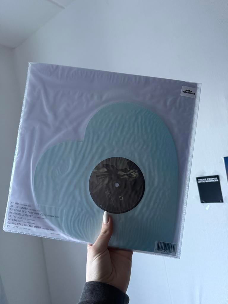 Taylor Swift Lover Live From Paris Vinyl Hartvormig, Ophalen, Zo goed als nieuw, 12 inch