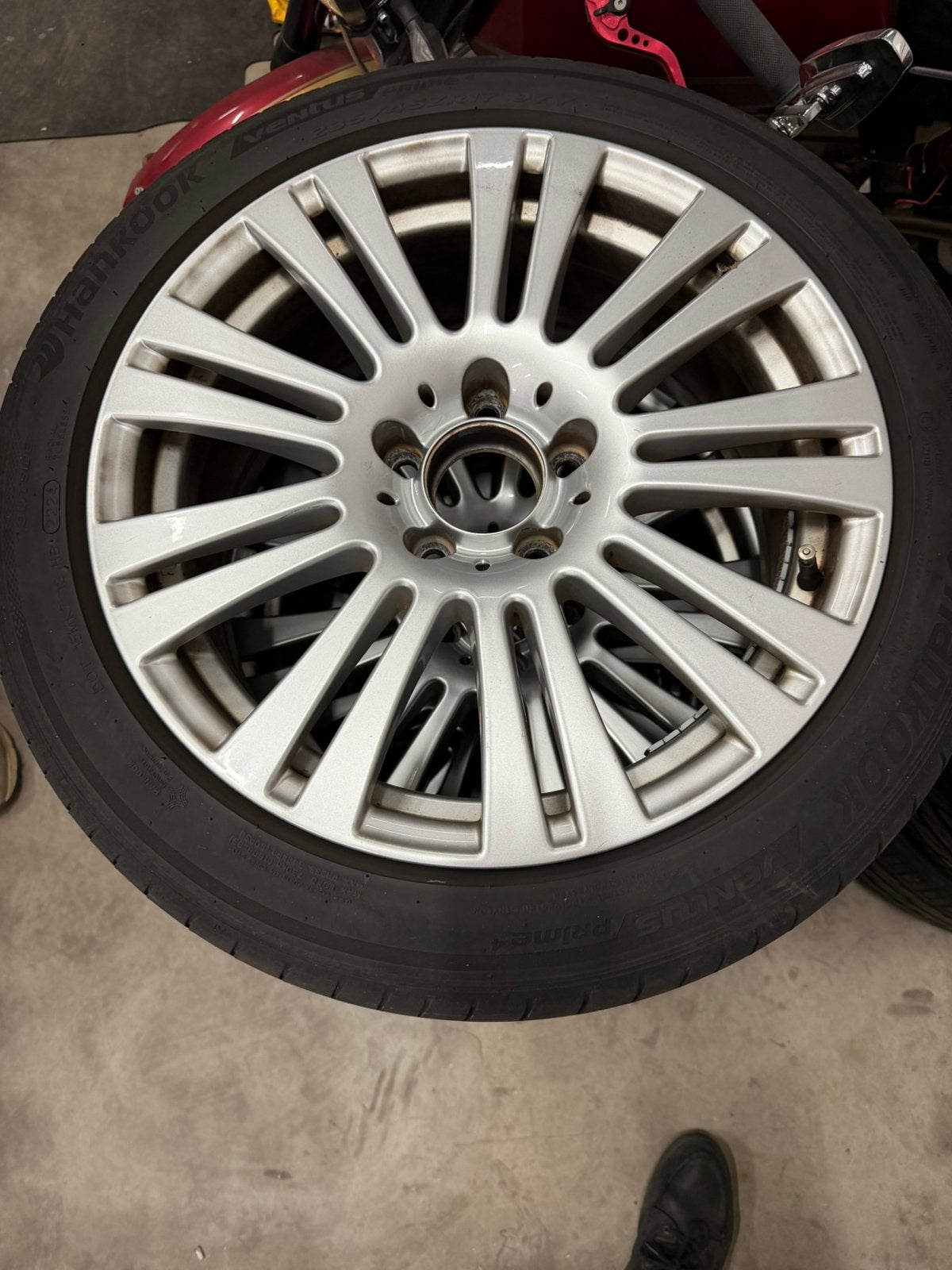 Originele Mercedes E-Klasse 17 inch velgen C207/A207 5x112, Auto-onderdelen, Banden en Velgen, Velg(en), 17 inch, Ophalen of Verzenden