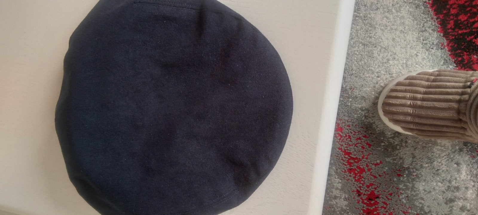 Vintage H. Witting & Zn. Pet - Donkerblauw, H. Witting & Zn., One size fits all, Ophalen of Verzenden, Pet