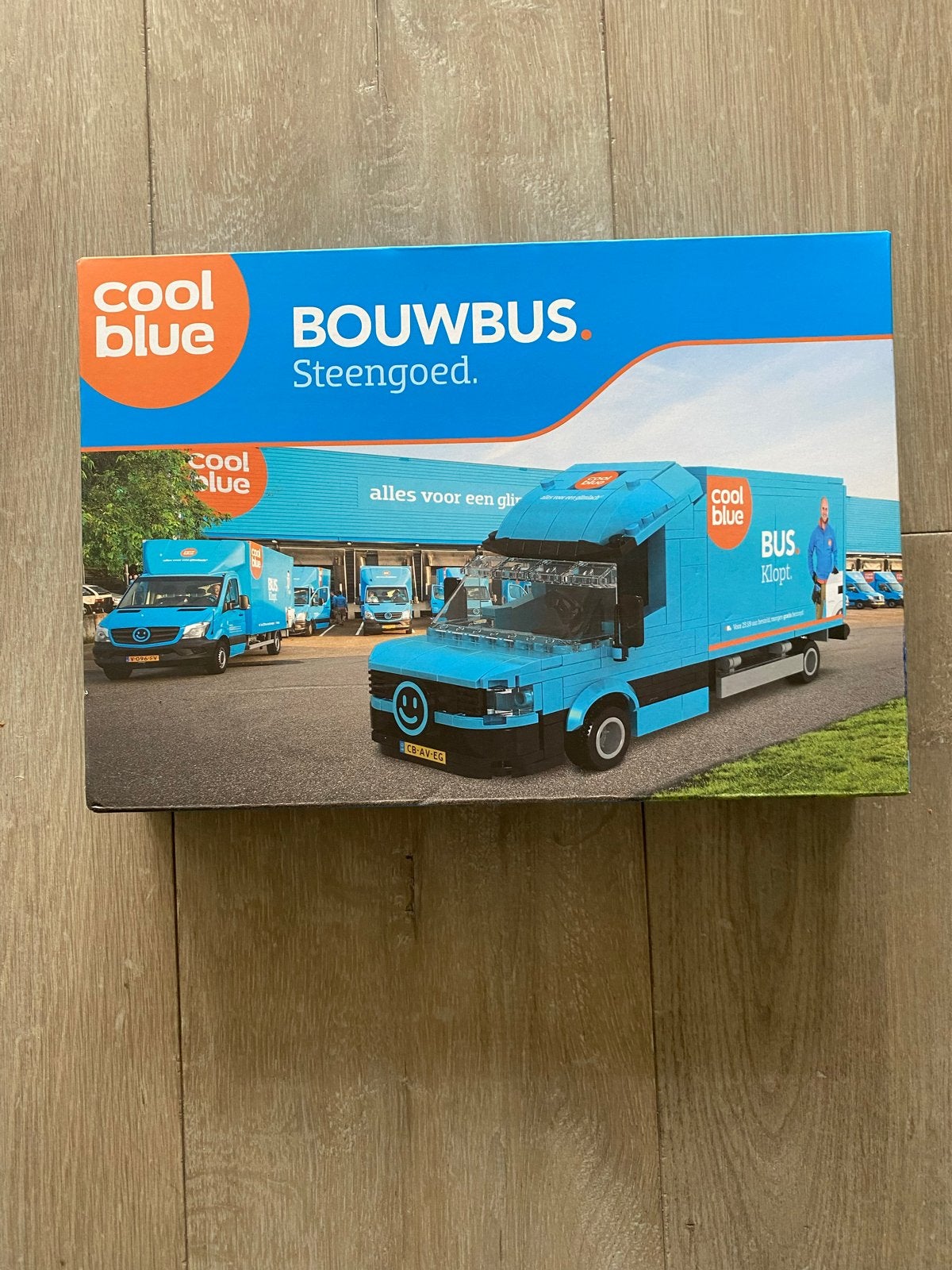 Coolblue Bouwbus Steengoed - Nieuw in doos, Ophalen of Verzenden, Nieuw, Overige merken