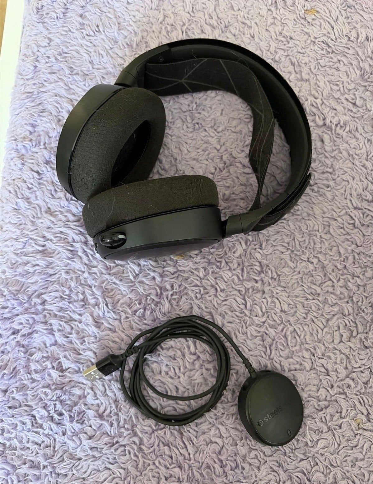 SteelSeries Arctis 7 Bluetooth Gaming Headset, Bluetooth, Ophalen of Verzenden, Zo goed als nieuw, Zwart