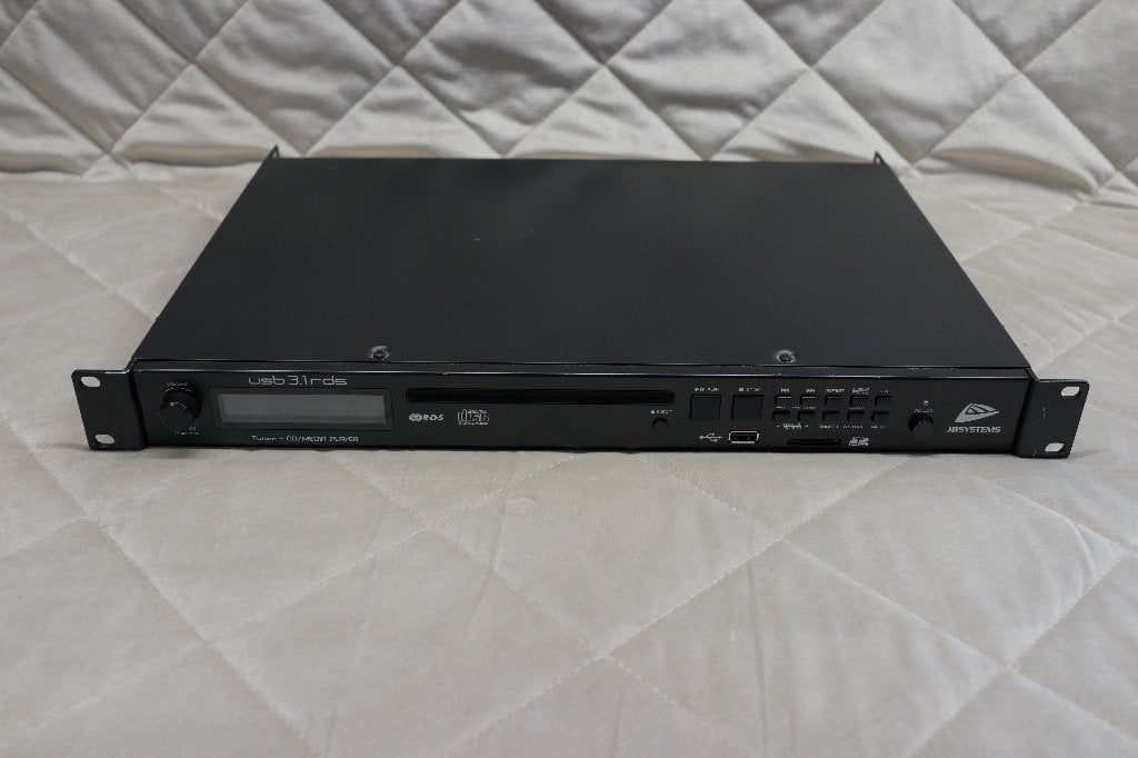 Super fijne JB Systems USB 3.1 RDS mediaplayer & tuner!, Ophalen of Verzenden, Gebruikt, Audio