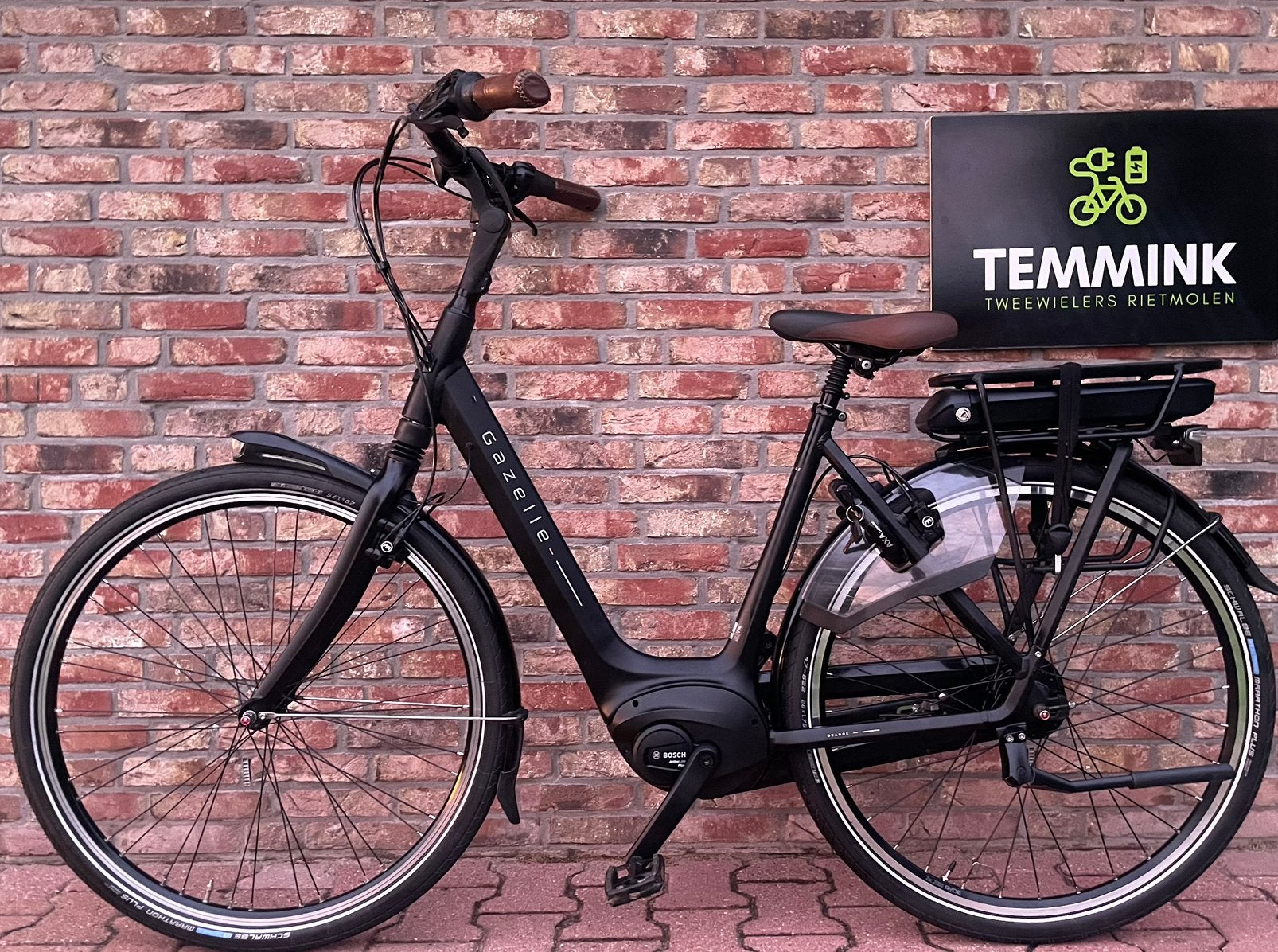 Gazelle Orange C8 (2455km) Smart, Ophalen, Zo goed als nieuw, 51 tot 55 cm, 50 km per accu of meer