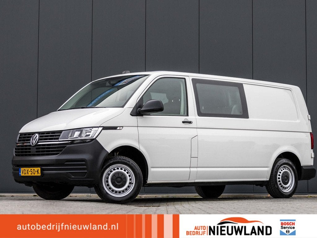 Volkswagen Transporter 2.0 TDI L2H1 30 DC Airco, cruise cont, Auto's, Bestelauto's, Voorwielaandrijving, Stof, Gebruikt, 4 cilinders