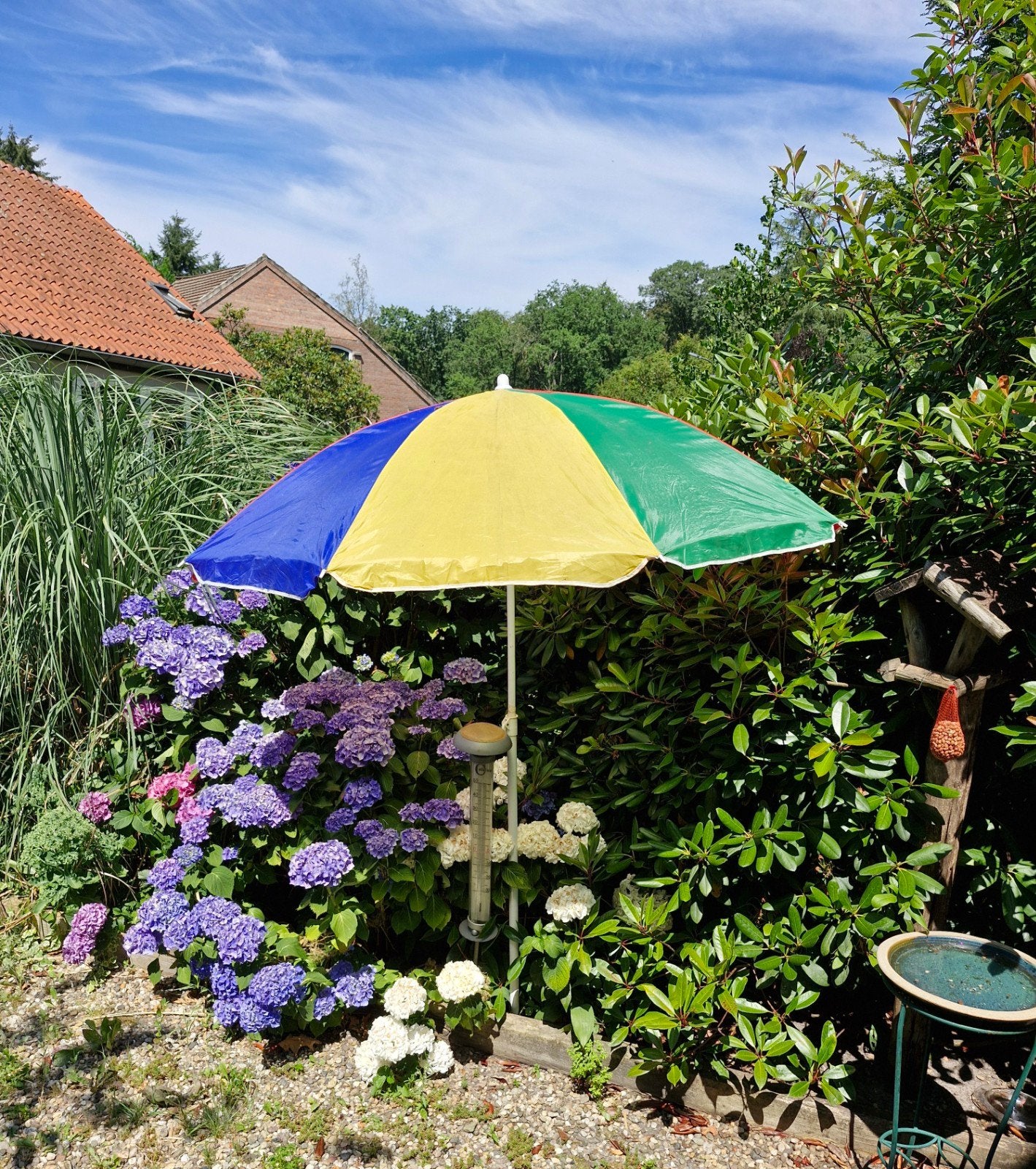 Retro parasol, Tuin en Terras, Ophalen, 1 tot 2 meter