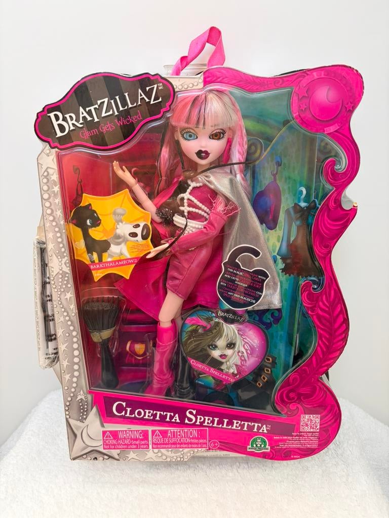 NIEUW in doos! Bratzillaz Cloetta Spelletta (2012) – Uniek, Verzamelen, Poppen, Zo goed als nieuw, Pop, Ophalen of Verzenden
