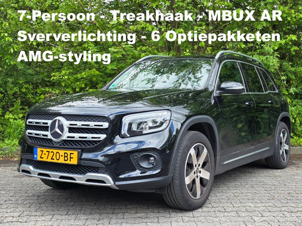 Mercedes GLB 200 7-zits AMG Dashcam Treakhaak Veel Extras, 4 cilinders, 7 stoelen, 14 km/l, 1455 kg