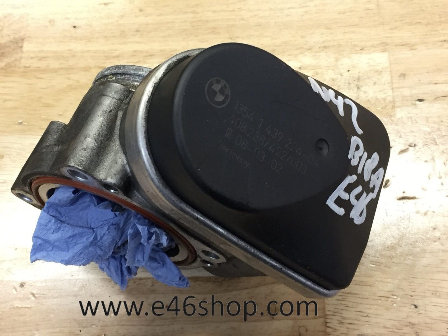 Gasklep BMW E46  318i N46 B18A oe 1439224, Gebruikt, -, -, Ophalen of Verzenden