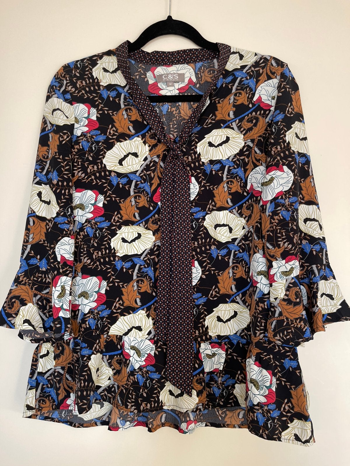 3 mooie merk blouses maat M, Ophalen of Verzenden, Zo goed als nieuw, Maat 38/40 (M), Zwart