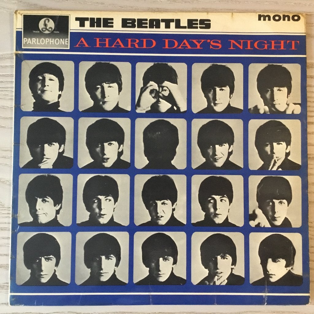The Beatles/ A hard day’s night. MONO Zuid Afrika, LP, Rock, Gebruikt, Ophalen of Verzenden