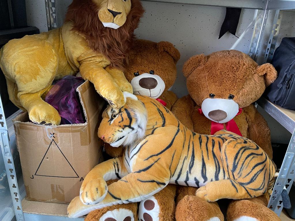 Partij knuffels, Ophalen, Gebruikt, Overige merken, Overige karakters