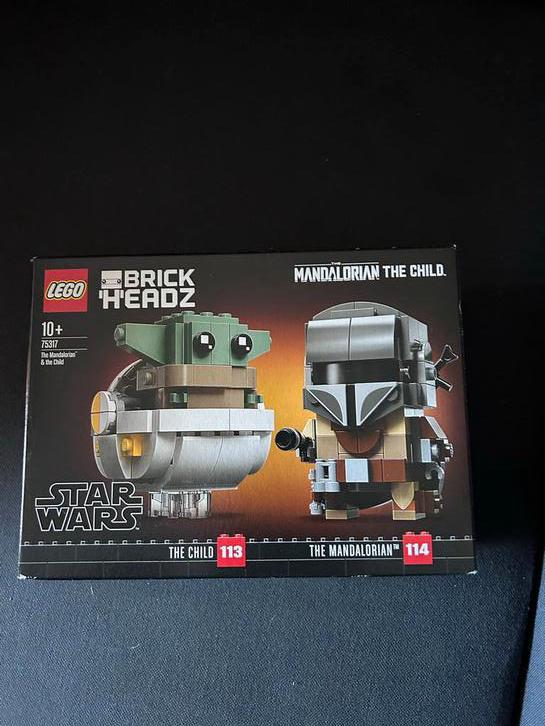 LEGO BrickHeadz The Mandalorian & The Child (75317), Ophalen of Verzenden, Nieuw, Complete set, Lego