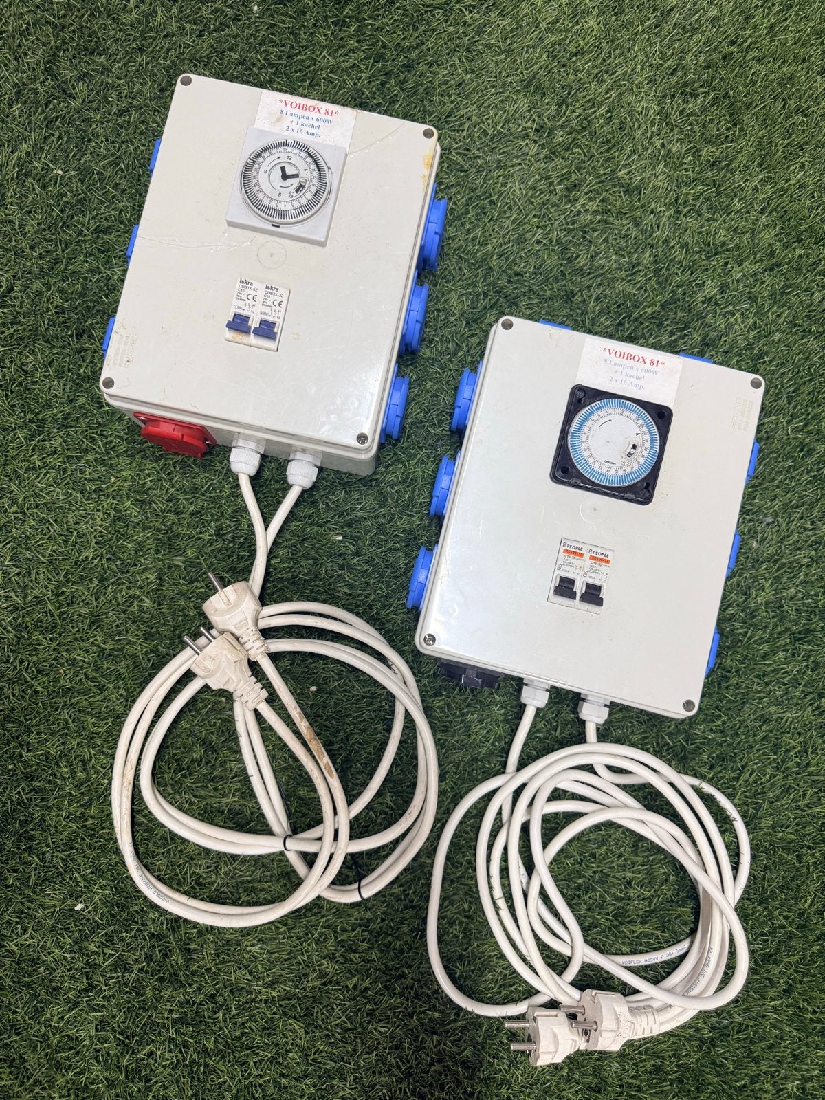 Voibox 81 Schakelbord met Timer en Zekeringen, Ophalen of Verzenden, Gebruikt, Overige merken, Groepenkast