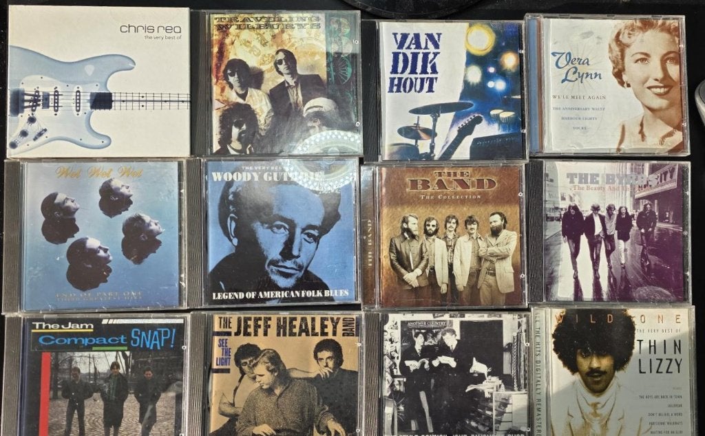 Diverse cd's oa: The Byrds, The Jam, Thin Lizzy, Wet Wet Wet, Ophalen of Verzenden, 1970 - 1979, Gebruikt