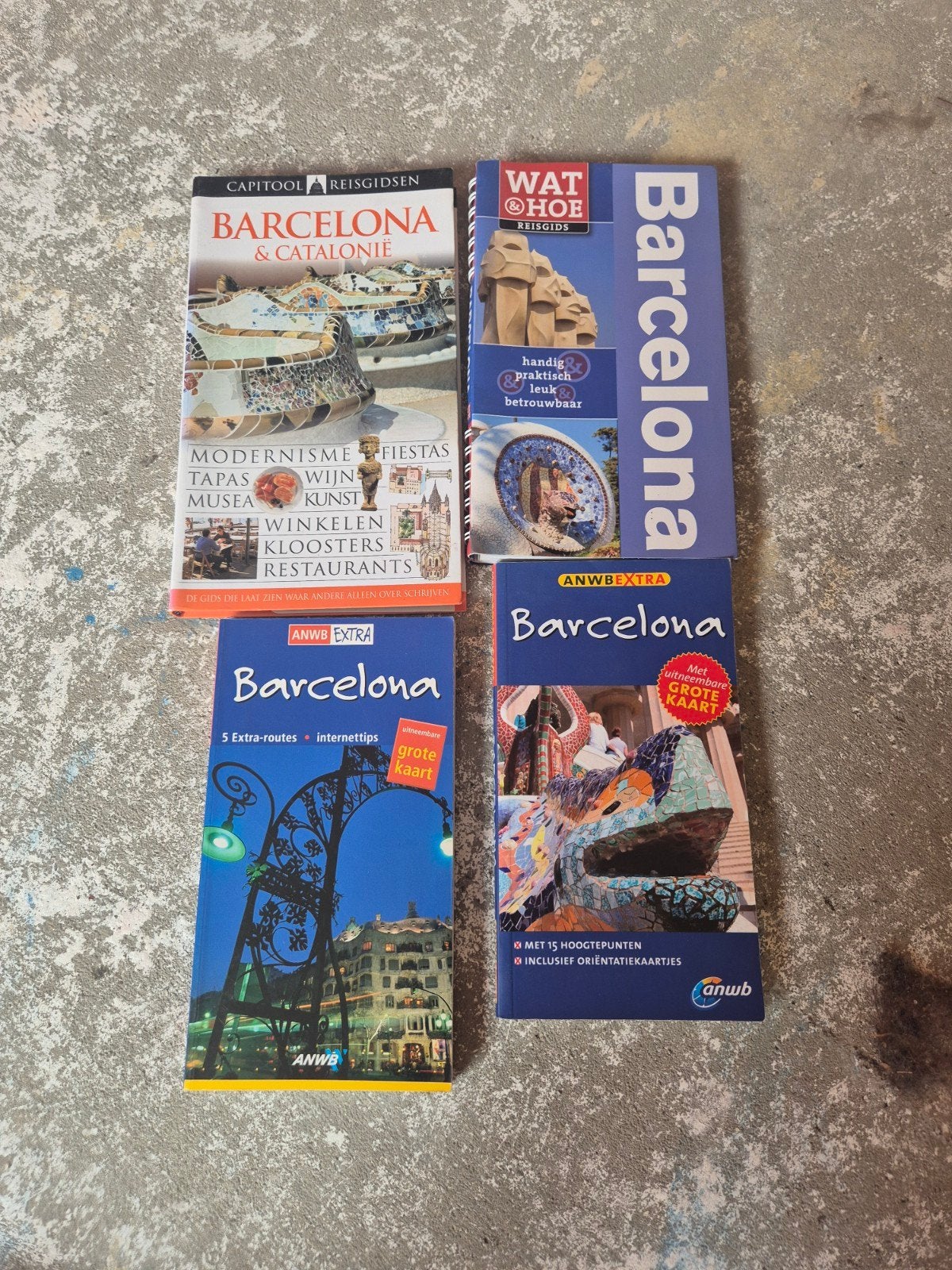 Reisgidsen Barcelona: Capitool, Wat & Hoe, ANWB Extra, Gelezen, Europa, Ophalen of Verzenden, Reisgids of -boek