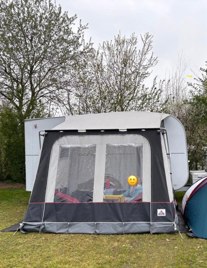 Dorema Mistral All Season Deeltent, Caravans en Kamperen, Ophalen, Gebruikt, Tot en met 2