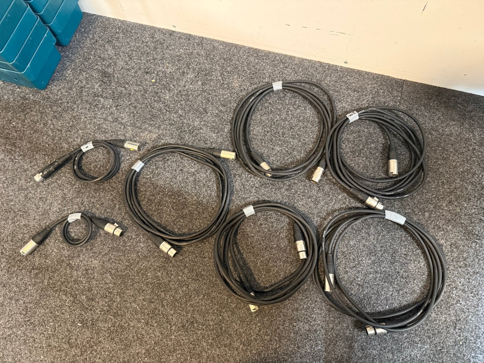 XLR kabels - Diverse lengtes en connectoren, Ophalen of Verzenden, Gebruikt, Apparatuur