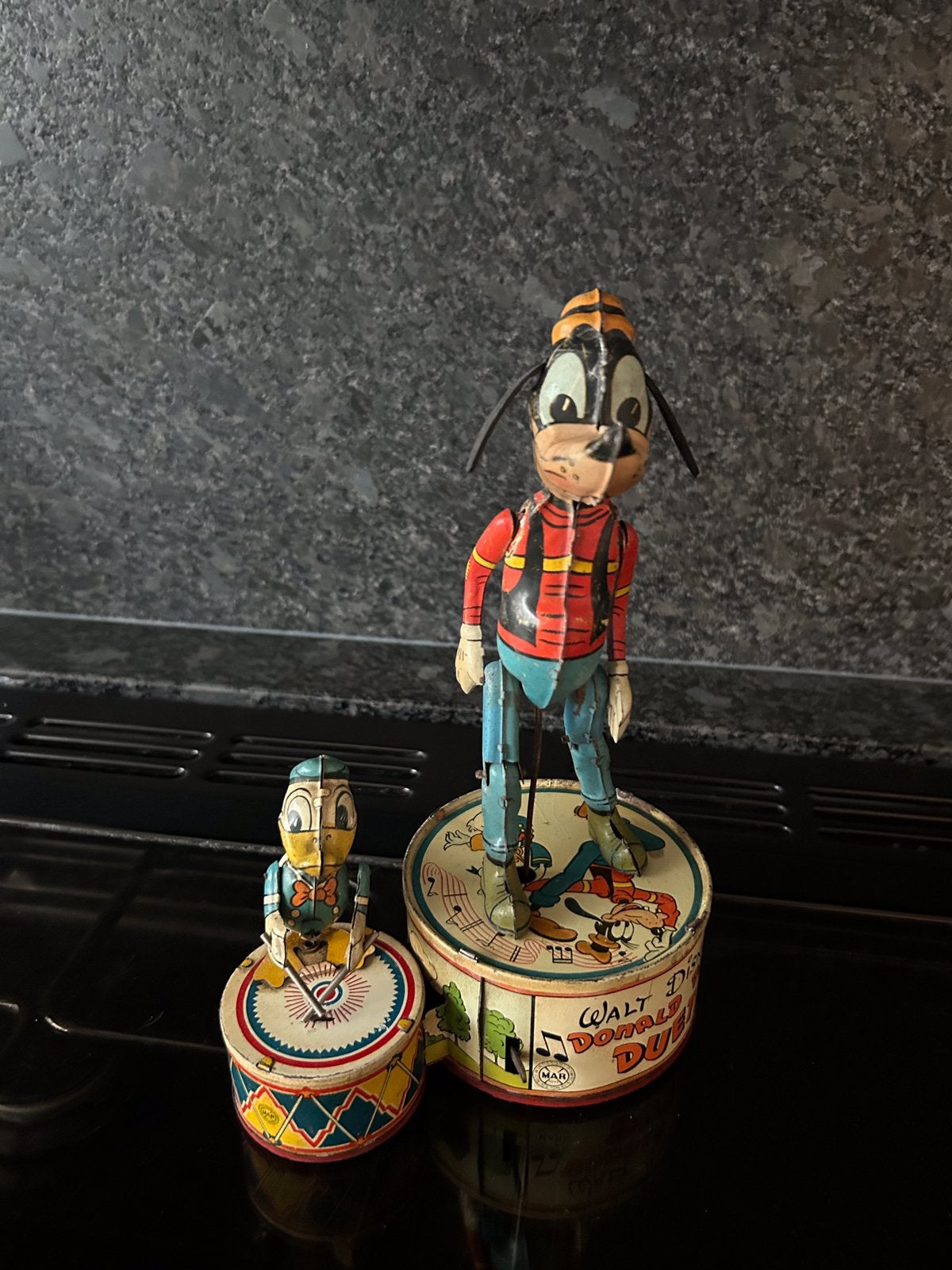 1946 - Marx - Disney Donald Duck Duet, Antiek en Kunst, Ophalen of Verzenden