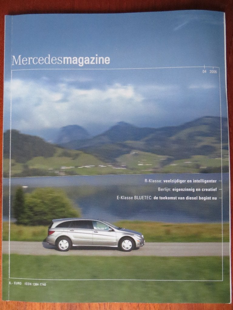 Mercedes-Benz Magazine 04 2006 (R-Klasse, E-Klasse Bluetec), Ophalen of Verzenden, Nieuw, Mercedes