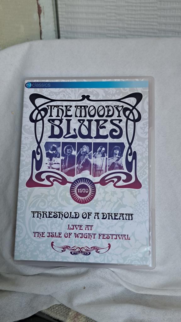 Dvd. The Moody Blues   live at the isle of wight festival, Alle leeftijden, Ophalen of Verzenden, Zo goed als nieuw
