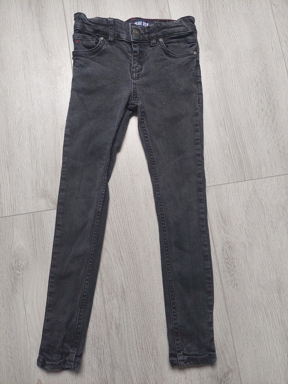 skinny jeans maat 128 jongen grijs broek spijkerbroek, Ophalen of Verzenden, Zo goed als nieuw, Jongen, Broek