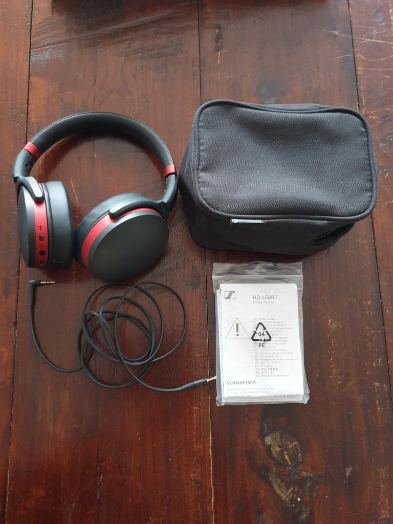 Sennheiser HD 458BT (SEBT4) koptelefoon, Ophalen of Verzenden, Zo goed als nieuw, Sennheiser, Bluetooth