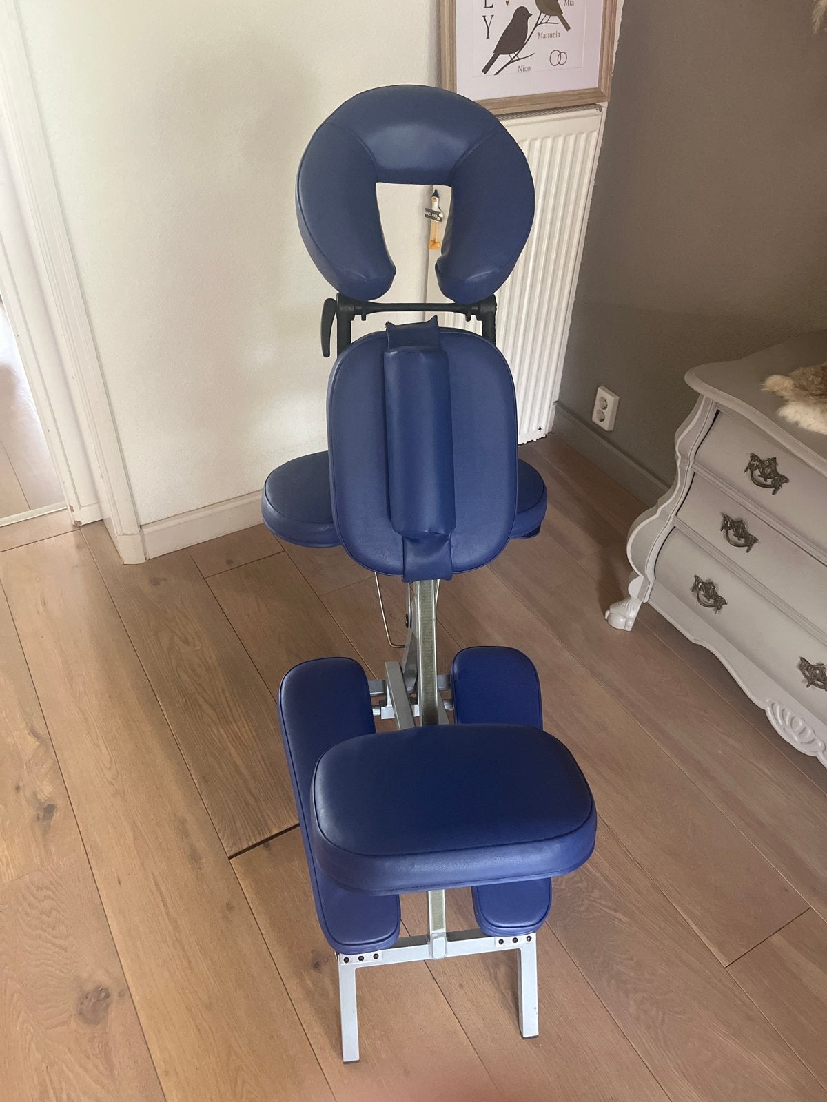 Stoel voor stoelmassage en shiatsu, Sport en Fitness, Ophalen, Zo goed als nieuw, Massagestoel of Kussen