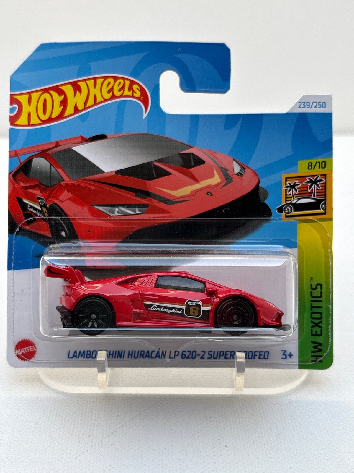 Hot Wheels 2024 Lamborghini Huracán LP 620-2 Super Trofeo, Hobby en Vrije tijd, Modelauto's | Overige schalen, Auto, Nieuw, Ophalen of Verzenden