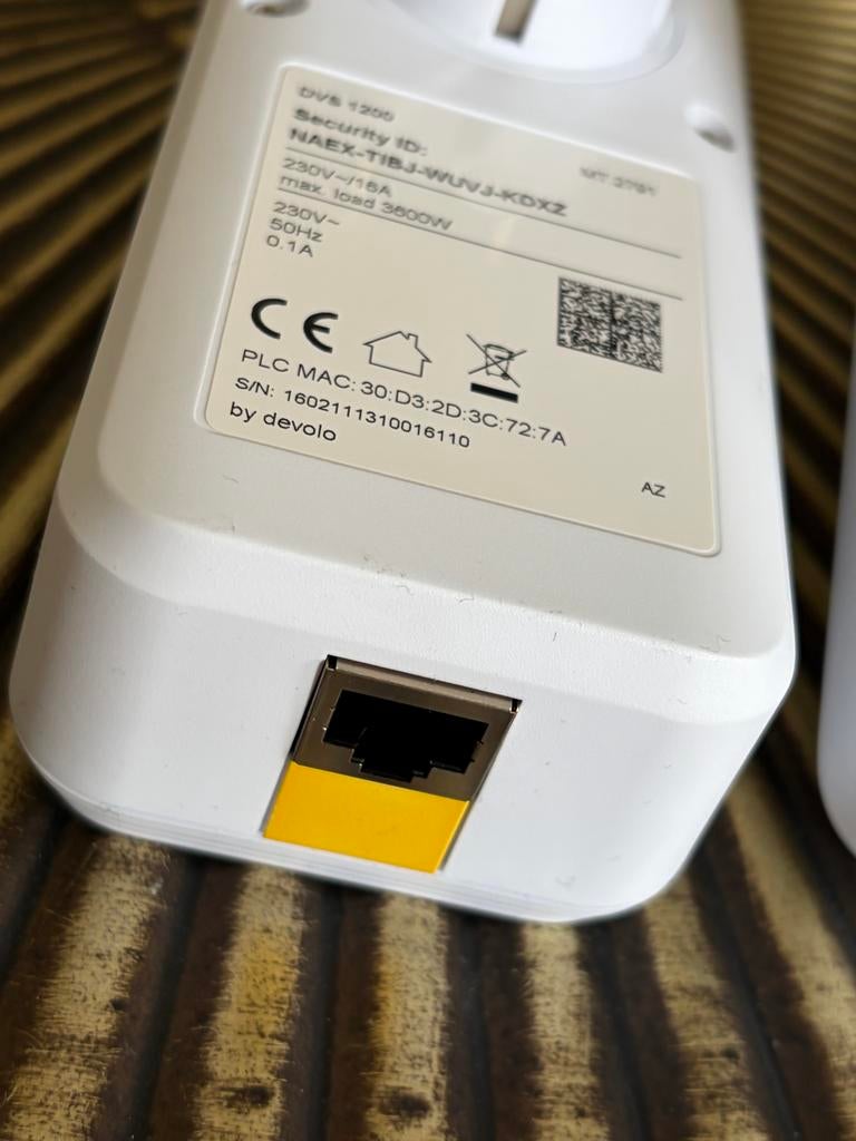 Devolo DVS 1200 Powerline Adapters (2 stuks), Ophalen of Verzenden, Nieuw