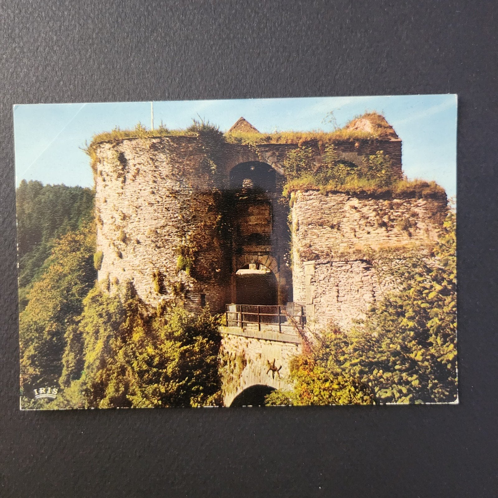 Postkaart Bouillon-sur-Semois Kasteel Fort Luxemburg, Verzamelen, Verzenden, 1960 tot 1980, Gelopen, Luxemburg