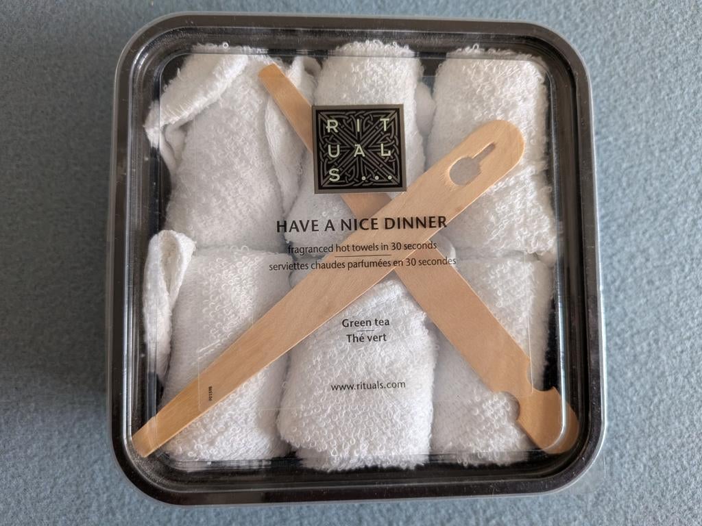 Rituals Hot Towels -- nieuw en ongebruikt, Ophalen of Verzenden, Nieuw, Glas, Overige stijlen