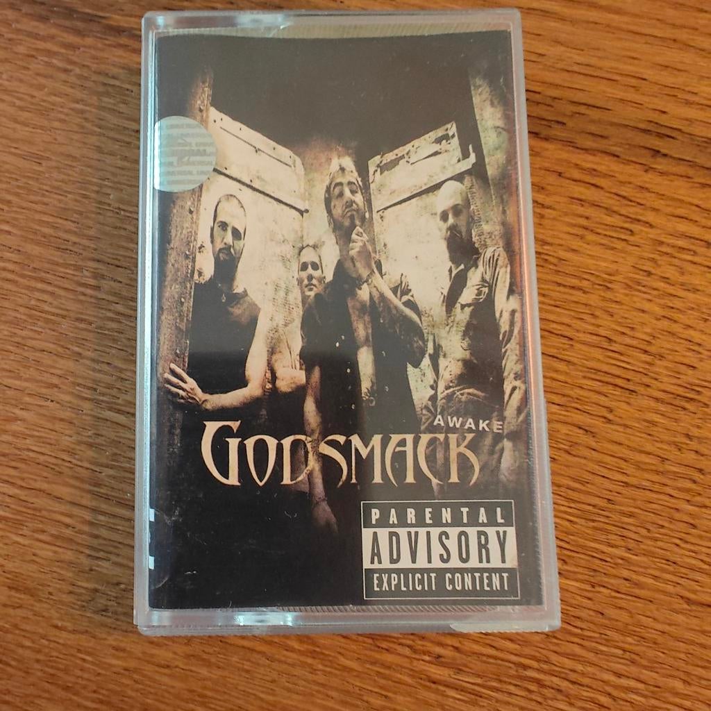 Godsmack - Awake (Indonesische import cassette), Gebruikt, 1 bandje, Ophalen of Verzenden, Origineel