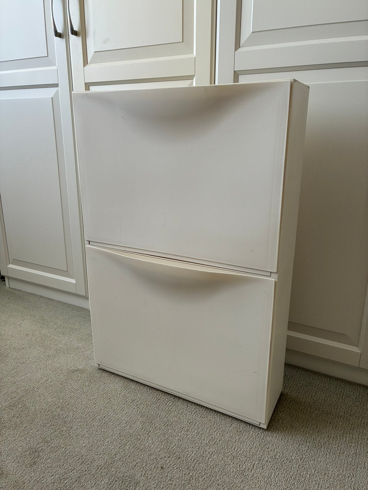 IKEA Trones schoenenkast kleur wit, Huis en Inrichting, Kasten | Schoenenkasten, Ophalen, Gebruikt