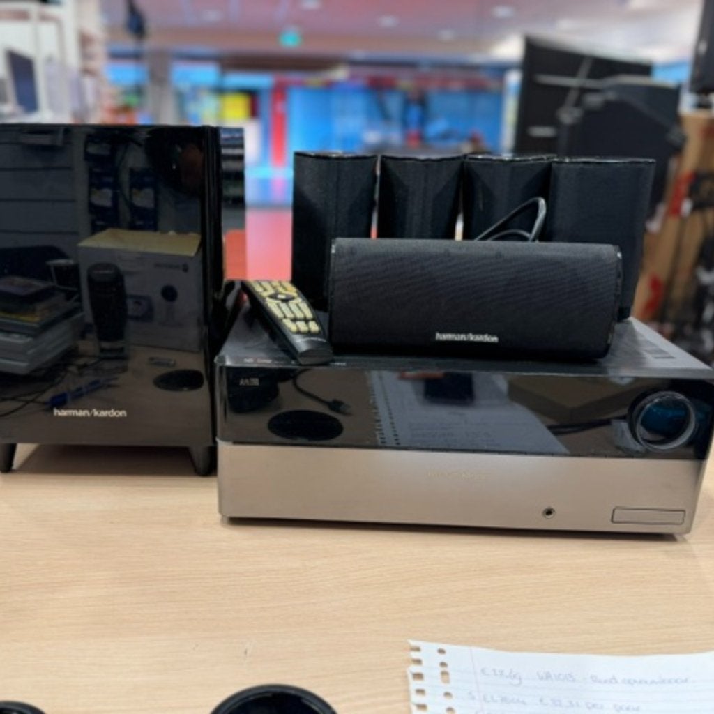 Harman Kardon Receiver AVR156 met afstandbediening/speakers, Harman Kardon, Zo goed als nieuw, Support@harmankardon.com, 400 Atlantic Street
Stamford, CT 06901
USA