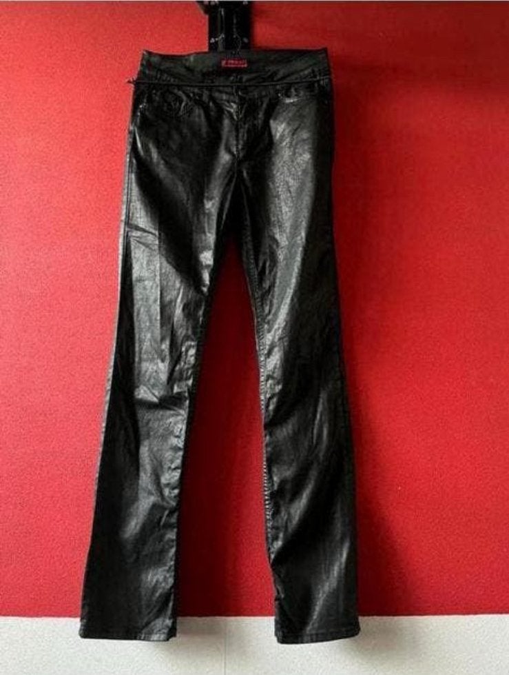 Gecoate zwarte broek van Angels maat 40. ZGAN, Maat 38/40 (M), Zwart, Ophalen of Verzenden, Zo goed als nieuw