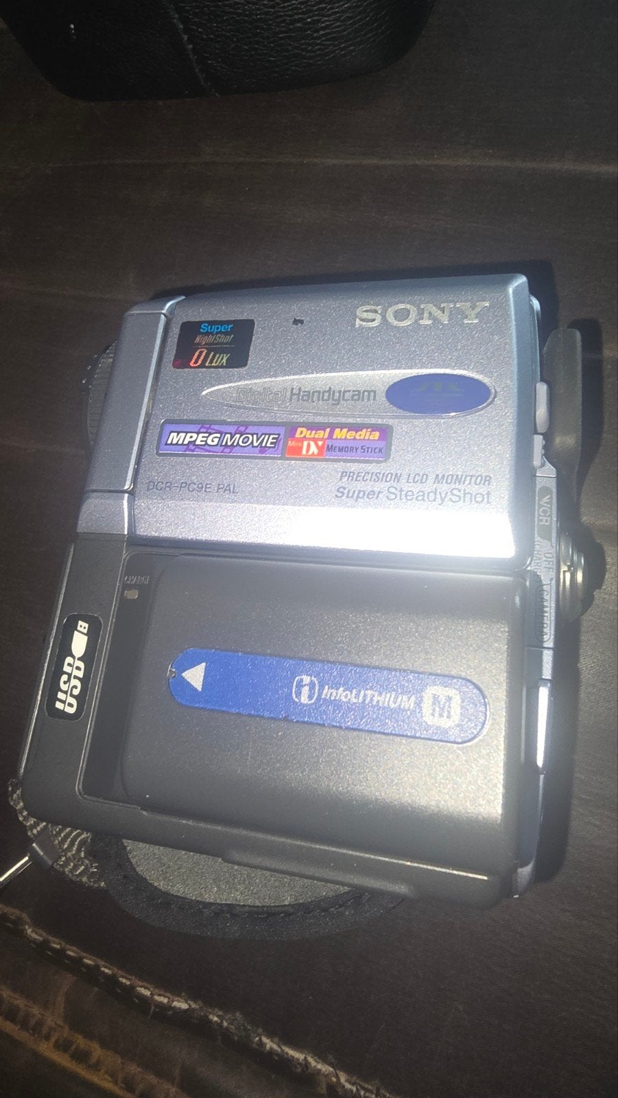 Sony DCR-PC9E PAL Handycam Mini DV Camera met accessoires, Audio, Tv en Foto, Videocamera's Digitaal, Full HD, Overige soorten