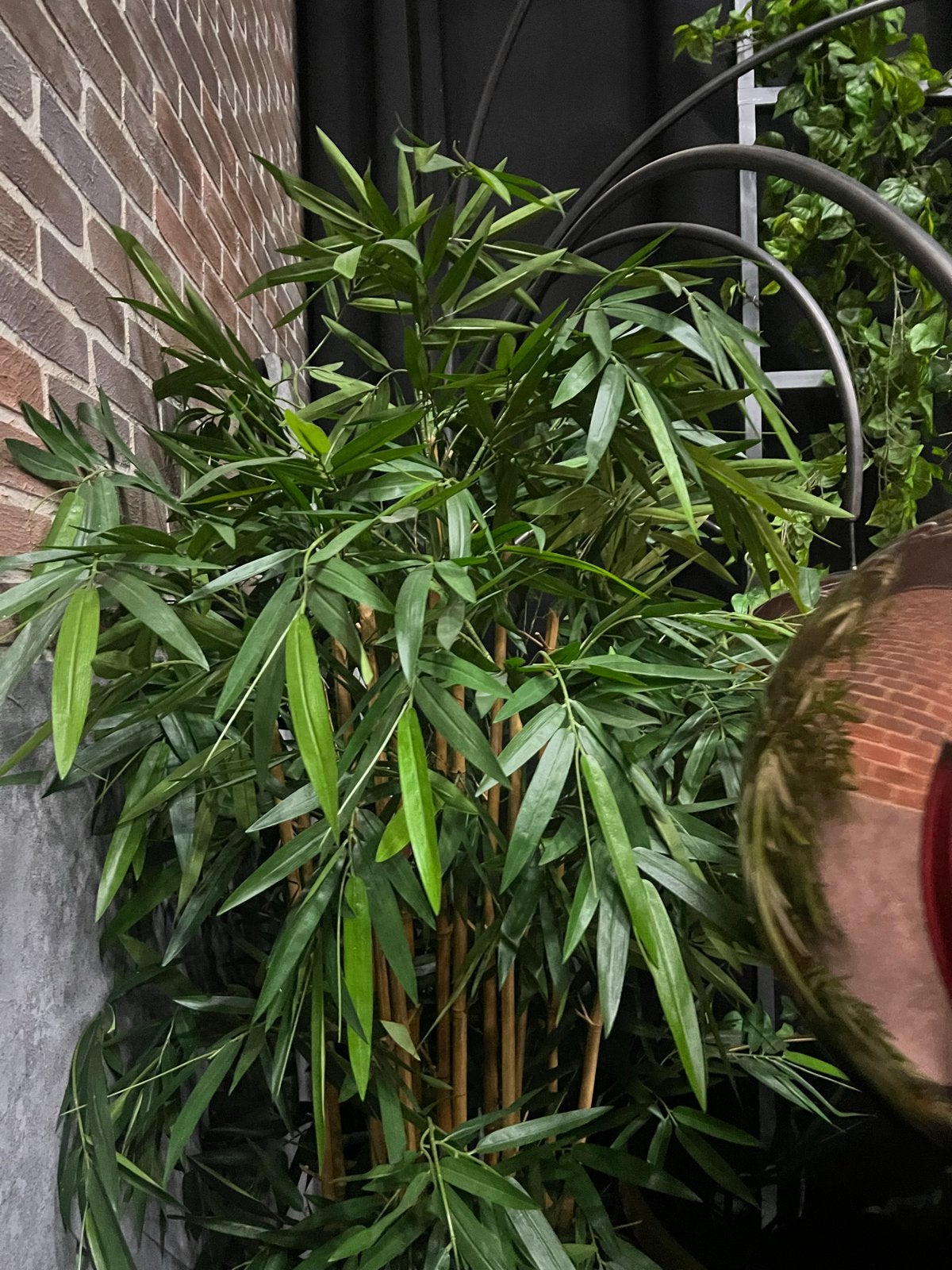 Grote Kunst Bamboe Plant - Realistisch en Onderhoudsvrij, Ophalen, Binnen, Groen, Kunstplant